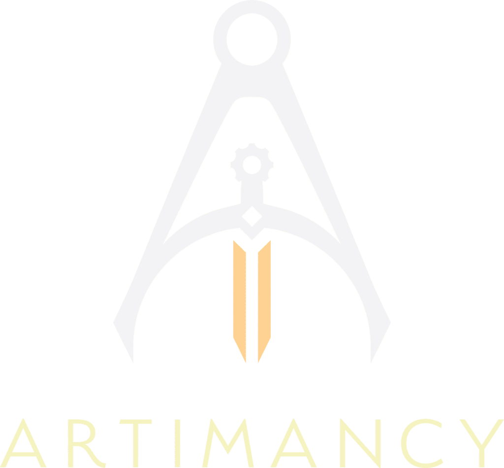 artimancy vertical logo full color